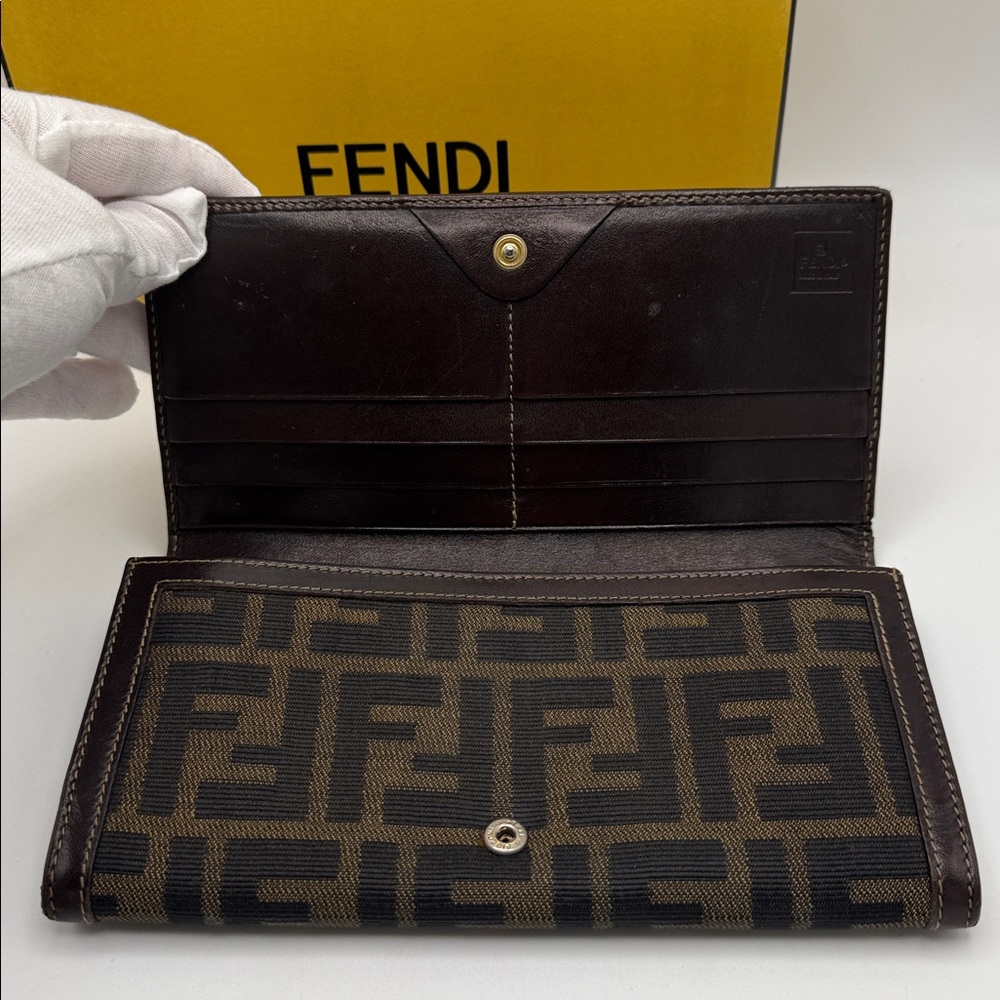 Fendi Vintage Zucca Wallet - Picture 8 of 15